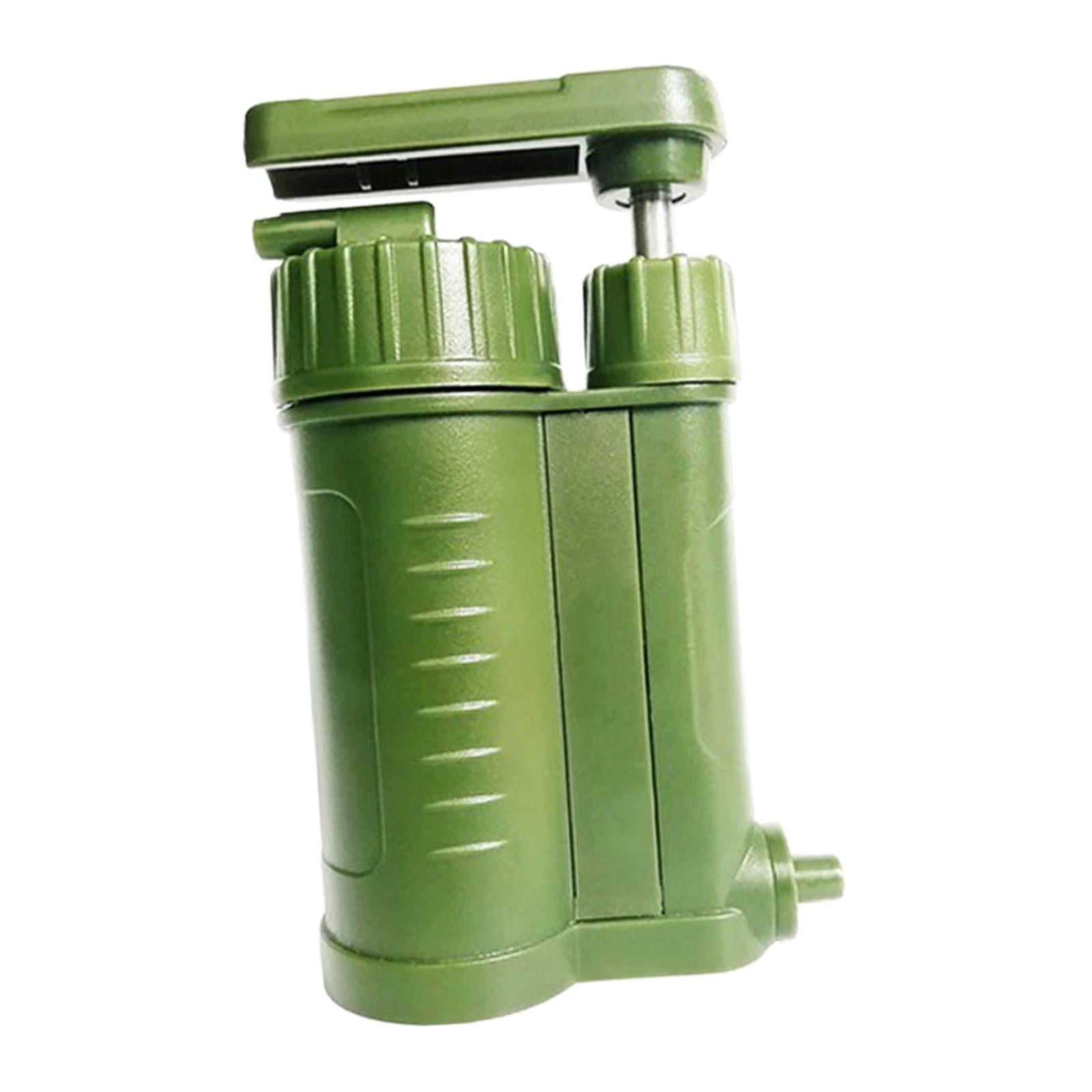 GARENDE Portable Water Filter Pump Water Purifier for Backpacking Emergency Survival