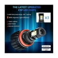 thumbnail image 5 of Lampe de Voiture LED RGB avec Contrôle Compatible Bluetooth, Ampoules Antibrouillard Multicolores, H8 H9 H11, 5 of 5