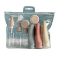 thumbnail image 1 of Juego de Botellas de Viaje a Prueba de Fugas con Bolsa Vacía para Crema Cosmética Rosado Salvador Dali Botella de viaje, 1 of 6