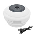 thumbnail image 1 of Sidaley Altavoz portátil con Bluetooth, altavoces inalámbricos impermeables para ducha para teléfono, PC, barra de sonido Bluetooth, altavoz manos Cables de audio/vídeo blanco, 1 of 6