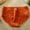 Orange, variant on Panties for Women Tbopshirt Brief Underwear,Seamless Panties Bubble High Elastic Seamless Cotton With Breathable Mid-Waist and Hip Lift Bow Briefs,Cheeky Panties,Gifts,