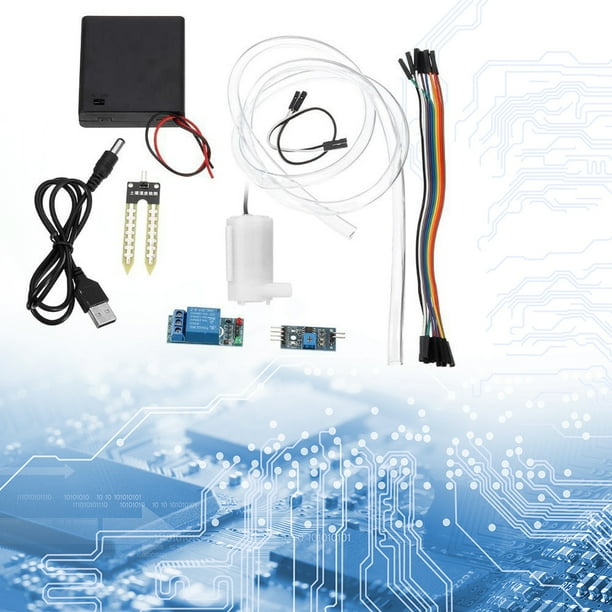 Mini bomba de agua, módulo de riego automático, Kit de bricolaje, manguera de 50cm para Arduino