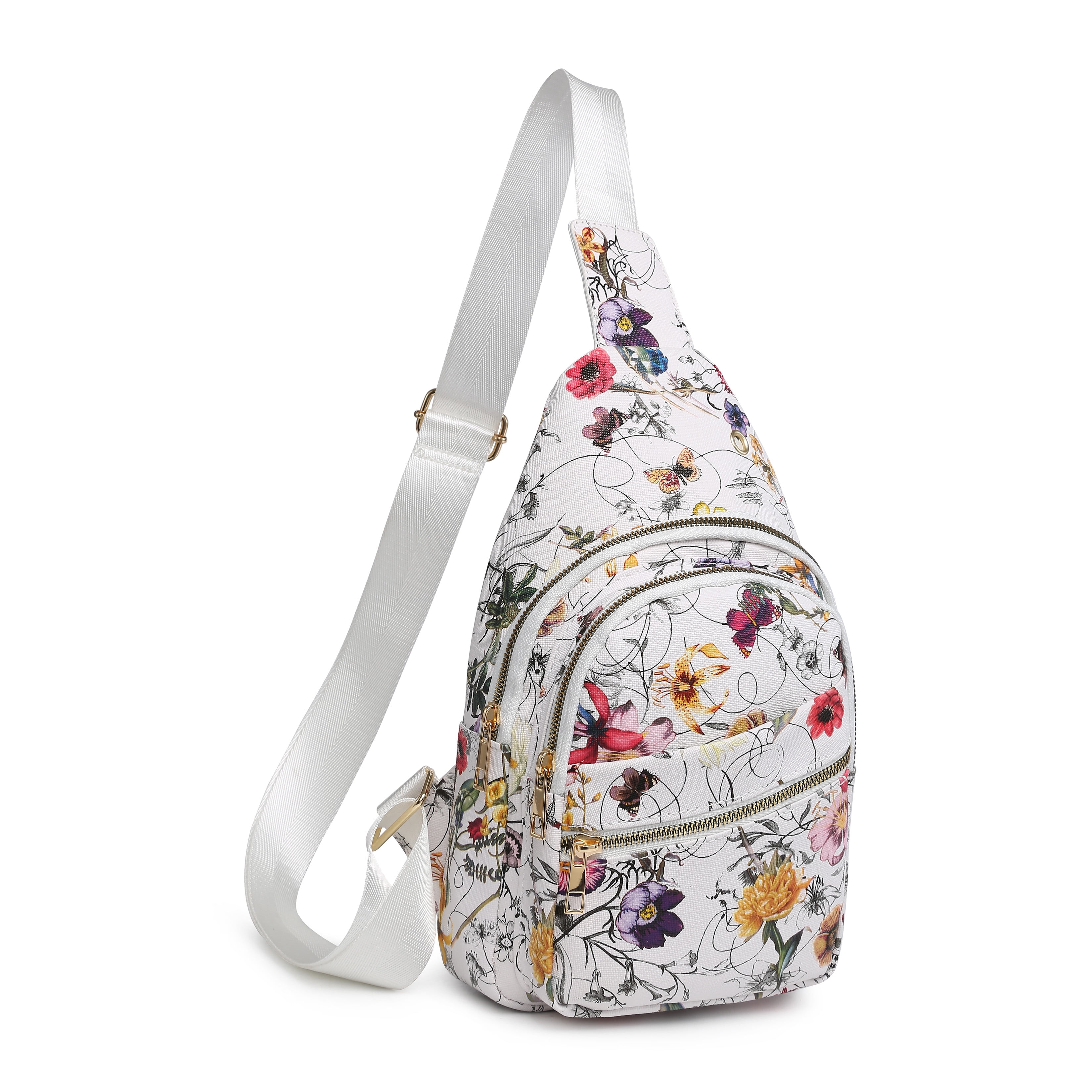 XB Sling Backpack Travel Daypack Outdoor Sport Leather Crossbody