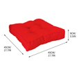 thumbnail image 4 of AuroraX Soft Chair Cushions for Pressure Pain Relief Large Thick Linen Seat Cushions for Office Chairs 17"x17" Support Pillow for Office Chair,Gaming Chair,Home, 4 of 4