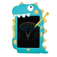 thumbnail image 1 of amdohai Dinosaur Shape LCD Writing Tablet 8.5inch Blue Green with Stylus Lock Button, 1 of 8