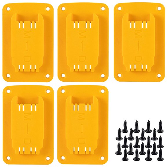 5 Packs Tool Mount Hanger for  14.4/18/20V Battery Tool Milwaukee M18 18V Tool