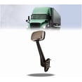 thumbnail image 2 of Truck Hood Mirror, RH, Chrome, Manual Adjustment - Fits Freightliner Cascadia, Replaces OEM A22-66565-003, 42380, 563.46012C, AM56346012C, 955-5204, FRTA2266565003, ABP N74B A2000CHR, TR036-FRHMC-R, 2 of 4