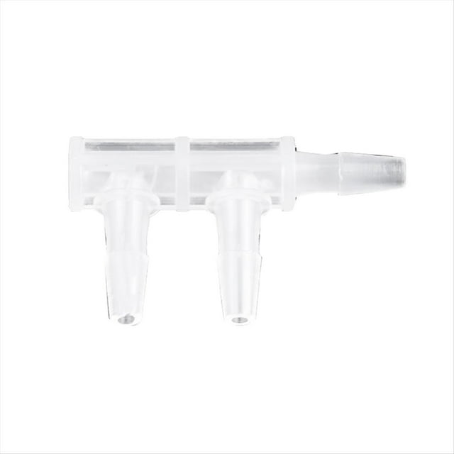 30 Conectores Tipo F de Vías, Lado PP, 2,4 mm, para Tubería de Agua, Manguera para Acuario, Separador de Agua Pagoda.