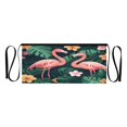 thumbnail image 7 of Yayeee Waist Apron with Pockets for Cooking Waterproof Half Server Aprons, Flamingo Leaves Pattern, 7 of 7