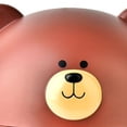 thumbnail image 3 of Tissue Holder PP Nordic Bear Shape Multifunctional Tissue Box Home Decoration for Desktop Table Living Room Brown, 3 of 3