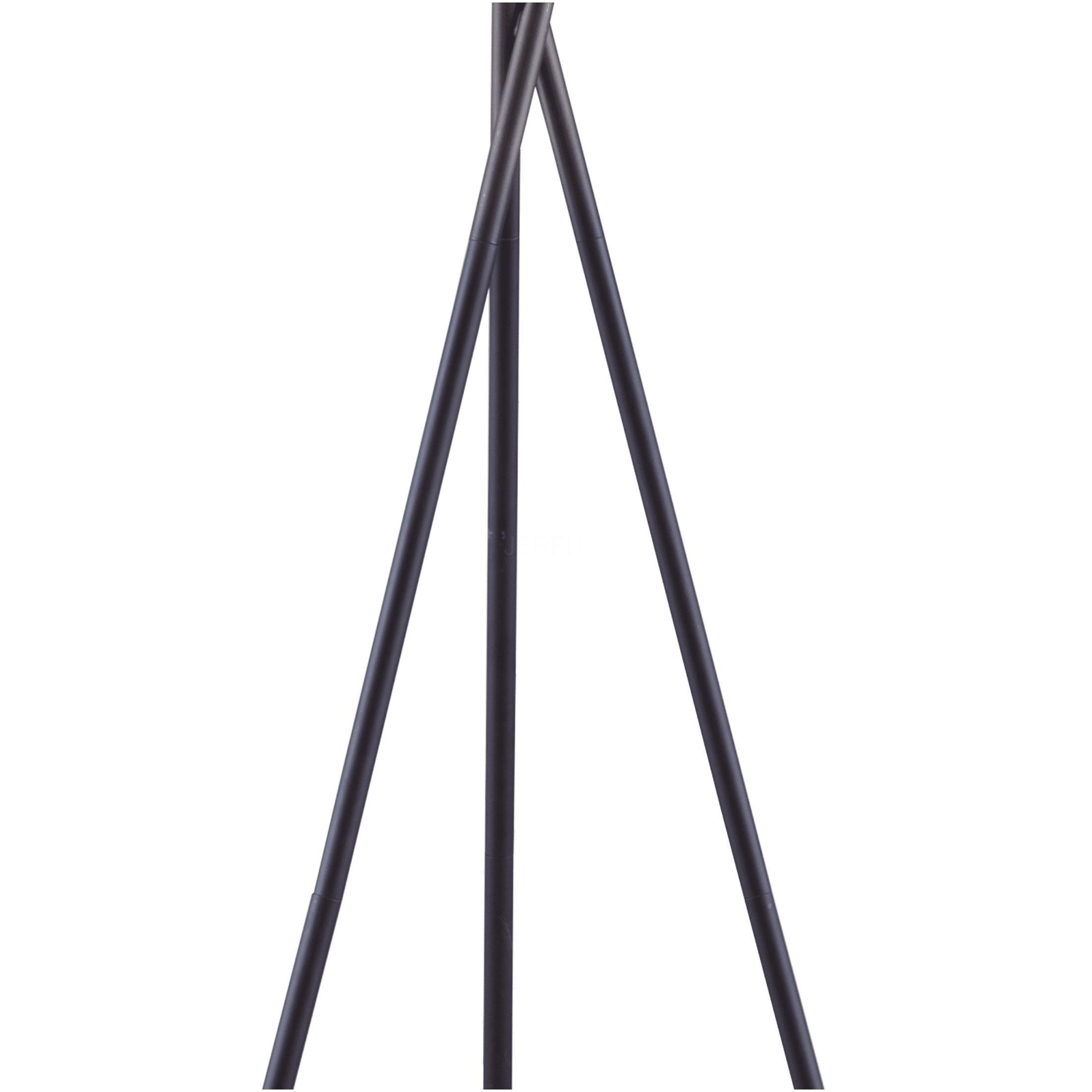 JERFIT Modern Tripod Floor Lamp with Drum Shade, 3-Way Socket, Bronze Gradient Metal for Living Room, Bedroom, Office