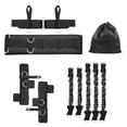 thumbnail image 1 of Kit de banda de ejercicio de entrenamiento de resistencia de boxeo con funda protectora antirrotura para 200 libras negro, 1 of 7