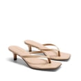 thumbnail image 3 of Sandalia DREAM PAIRS Tacones Kitten Nude 5 cm Bajos con Tira entre Dedos, 3 of 8