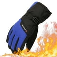 thumbnail image 2 of Fjofpr Skiing Gloves Adults Men Winter Gloves for Men Mens Sports Gloves Man Winter Gloves Snow Windproof Mittens Outdoor Sports Skiing Safe Warm, 2 of 5