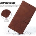 thumbnail image 7 of for Moto G 5G 2023 Case Wallet,[Kickstand][Wrist Strap][Card Holder Slots] TPU Interior Protective for Moto G 5G 2023 Phone Case,PU Leather Flip Cases Cover for Moto G 5G (2023) (Brown), 7 of 7