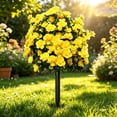 thumbnail image 1 of ZZkhGO Artificial Rhododendron Tree, Outdoor Decorative Faux Flowers, Weather-Resistant Fake Stake with Realistic Appearance for Party Wedding Scene Arrangement, Yellow, 1 of 7