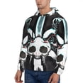 thumbnail image 3 of Lsque The Binding of Isaac Pattern Casual Men's Hoodie,Hooded Sweatshirt with Kangaroo Pocket,Pullover Hoodie-Medium, 3 of 8
