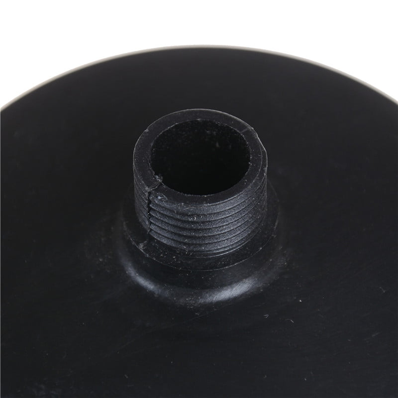 Black 1/2"PT Thread Inlet Plastic Filter Silencer for Air Compressor T JF 