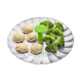 thumbnail image 2 of 10.5" Stainless Steel Steamer: Vegetable & Food Steamer Basket, Dishwasher-Safe,, 2 of 5