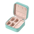 thumbnail image 1 of Organizador de joyas Sunnimix Azul Impermeable de Cuero, 1 of 6