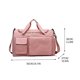 thumbnail image 2 of Gran bolso de hombro con múltiples compartimentos, rosa, 2 of 2
