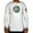 White, variant on Chaos and Order Zombie Long Sleeve BJJ Rashguard - Medium - Black