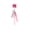 Pink nurse, variant on Nurse Pen And Retractable Badge Holder Set Include Retractable Multicolor Pen Highlighter Folding Scissors for Writing
