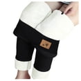 thumbnail image 2 of Gibobby Pantalones de invierno para mujeres Pantalones térmicos de invierno para mujer, capris térmicos, pantalones de entrenamiento(Negro,G), 2 of 5