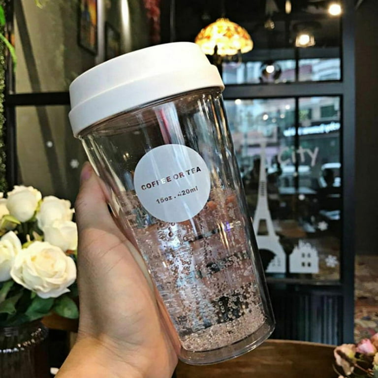 Clear Glass Mug  Glass Tea Cups - 1 420ml 14oz Clear Tea Cups