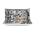 thumbnail image 5 of 3 Piece Comfortable Bedding Set One Piece Luffy Duvet Cover Twin Bed with 2 Pillowcase 102"x90", 5 of 8