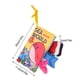 thumbnail image 4 of Xihbxyly Juguete de Tela con Cola, Herramienta de Aprendizaje Interactiva, Explorador Sensorial Colorido, Diseño Resistente de Rasgar y Jalar, Divertido para El Desarrollo Temprano, Regalo Perfecto p, 4 of 6