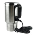 thumbnail image 1 of Car Electric Heating Mug Cup Travel Kettle 12V 0.48L Water Bottle 4.7x6inch for, 1 of 8