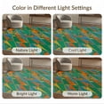 thumbnail image 7 of ODIKA 2'x3' Ultra-Soft Accent Mat, Striped Bold Retro Geometric Vibrant Classroom Mid Century Abstract Playful None Washable, Bare feet friendly, Easy Care Indoor rug for Bedside, Footrest, 7 of 7