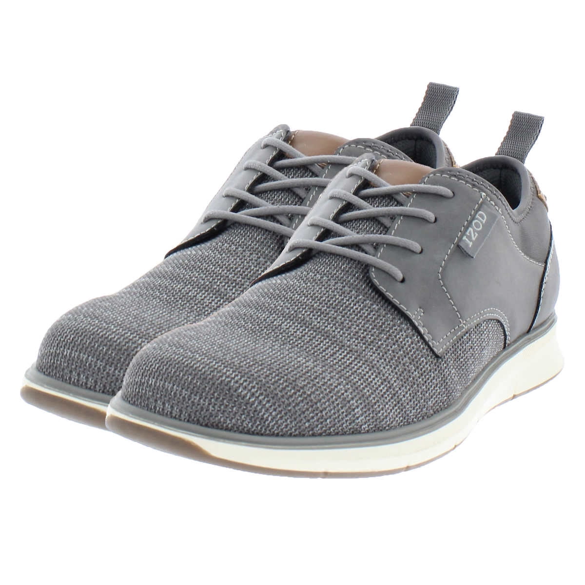 Izod Drift Oxford Casual Shoes for Men, Breathable Knit Lightweight