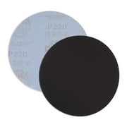 Dura-Gold Premium 6 Wet or Dry Sanding Discs - 220 Grit (Box of 20) - High-Performance Sandpaper Discs with Hook & Loop Backing, Fast Cutting Silicon Carbide - Color Sanding Sander, Car Polishing