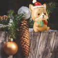 thumbnail image 5 of Regalo navideño de resina, decoraciones navideñas para mesa de invierno en interiores y exhibición o alféizar de ventana, 5 of 5