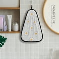 thumbnail image 4 of Daisy Polka Dots Pattern Hand Towel Quick Drying Home Storage Kitchen Towel Hooks Dish Cloths, 4 of 6