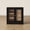 Black, variant on CHIC HOUSE Storage Cabinet with Acrylic Doors & Shelves, Modular Fluted Sideboard Buffet Cabinets, Small Coffee Bar Kitchen Pantry, Modern Media Console Cabinet for Living Room, Bedroom, Black