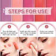 thumbnail image 2 of Aliver Liquid Blush, Soft Cream Face Blush,Natural Matte Finish Looking, Face Cream Blush Makeup Long-Lasting, Moisturizing Lightweight Blendable Feel - 1Pack, 2 of 10