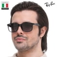 thumbnail image 7 of Ray-Ban RB4202 ANDY Square Shaped Non-Polarized Sunglasses for Men - Includes Official RAYBAN Eyewear Kit - Ideal Formal & Casual Wear Sunglasses - Grey Gradient Lens, 7 of 7