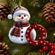 thumbnail image 5 of Adornos navideños personalizados con letras 2025 | Colgante acrílico para decorar el árbol | Adornos navideños personalizables para la decoración del hogar, 5 of 6