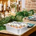 thumbnail image 1 of Minkissy Buffets en Acier Inoxydable Résistants aux Chocs pour Stockage Alimentaire 1Pcs, 1 of 8