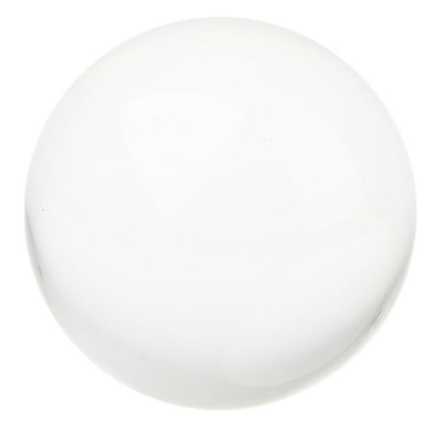 Bo de cristal de cristal de colores, esfera decorativa, accesorio de fotografía, arte, 50- Zulema Bola de cristal clara
