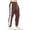 Burgundy, variant on Men's Gym Sweatpants Drawstring Black Running Joggers Trackpants with Zipper Pockets