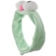 thumbnail image 4 of Diadema para mujer, diademas para el pelo, cinta ajustable de dibujos animados, diadema para maquillaje, lavado de cara (verde menta), 4 of 5