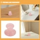 thumbnail image 2 of ColoMX Masajeador facial de cuarzo rosa con forma de hongo, masajeador de jade Gua Sha, herramienta Gua Sha para el cuidado de los ojos y la piel, para uso en spas y salones de belleza en casa., 2 of 7