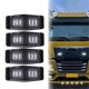 thumbnail image 3 of 4pcs Smoked White Front Grill Light LED Marker Lamp for, 3 of 5