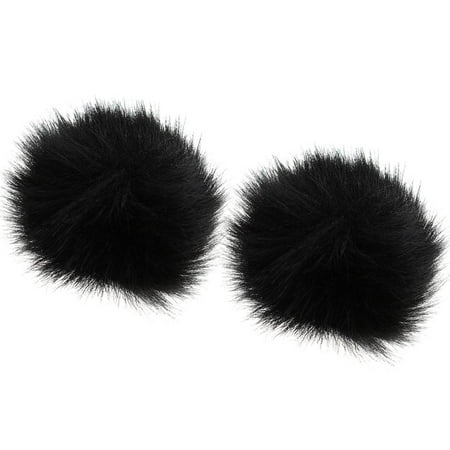 Black Outdoor ry Microphone Windscreen Muff Musical Instrument Accs