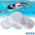 thumbnail image 1 of 50 pastillas de cloro multifunción desinfección instantánea para bañera piscina Spa-ksize THSINDE, 1 of 5