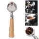 thumbnail image 1 of Actualice su Máquina de café con el de Portafiltro de 3 Orejas de Portafiltro de café sin Fondo de Acero Inoxidable de 51 Mm Compatible con Donlim Petrus ANGGREK Otros, 1 of 8